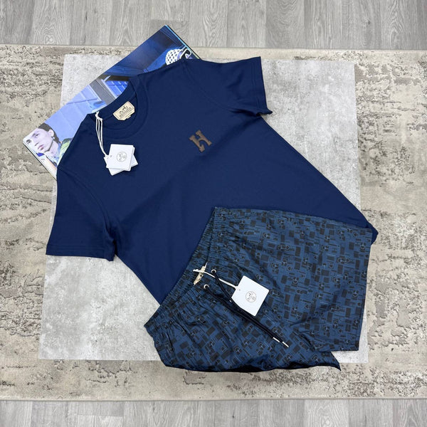 HMES TEE-NAVY