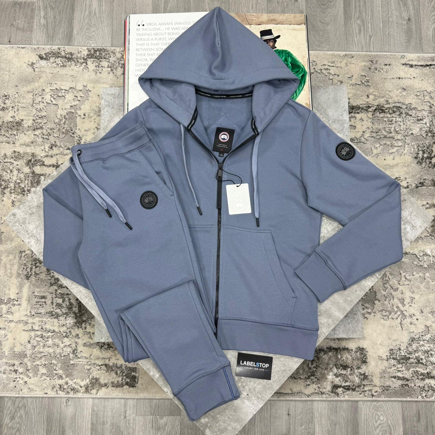 CG TRACKSUIT-BLACK BADGE BLUE