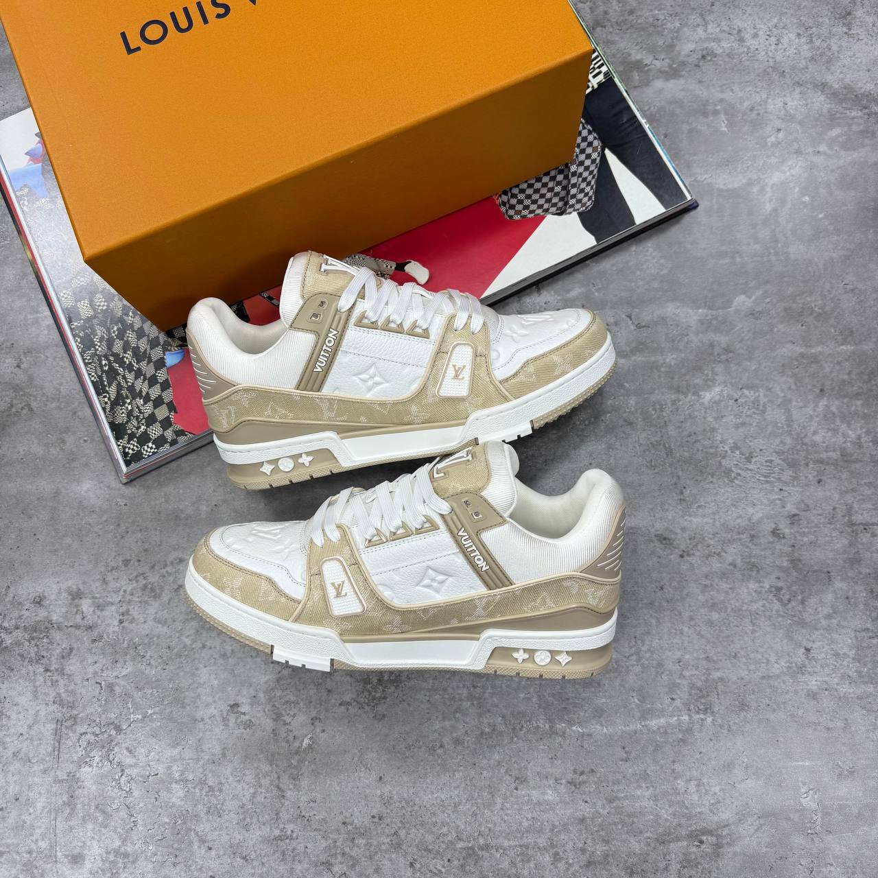 LVE TRAINERS BEIGE