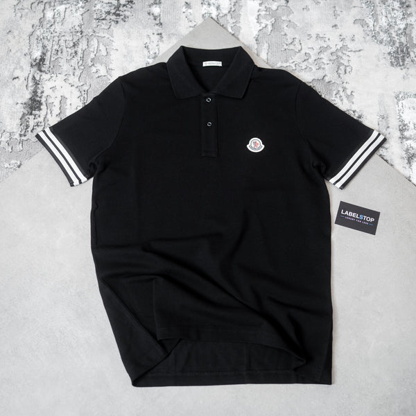 MNCLER POLO-BLACK