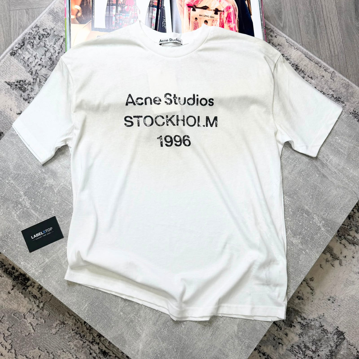 ACNE TEE - WHITE