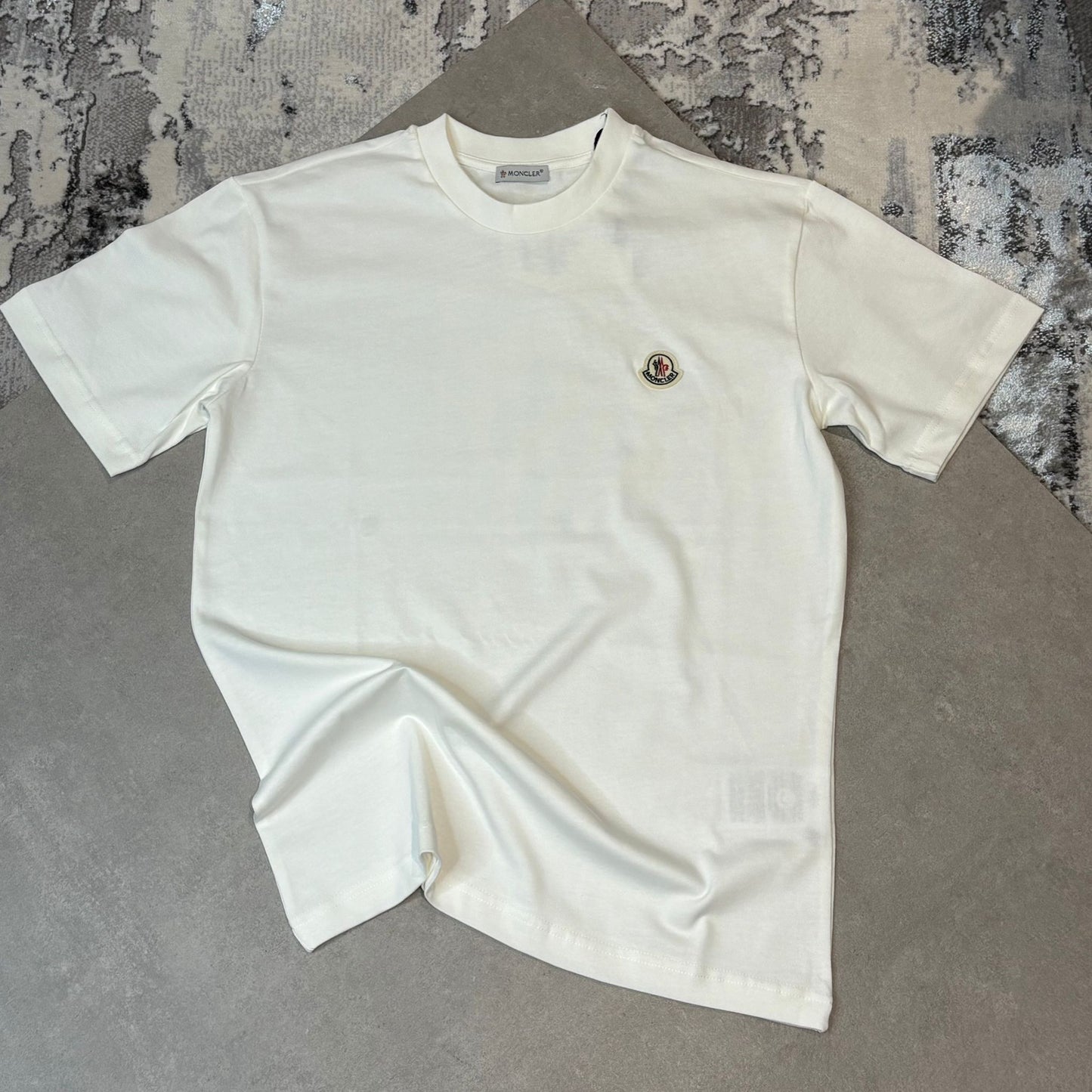 MNCLER TEE-WHITE