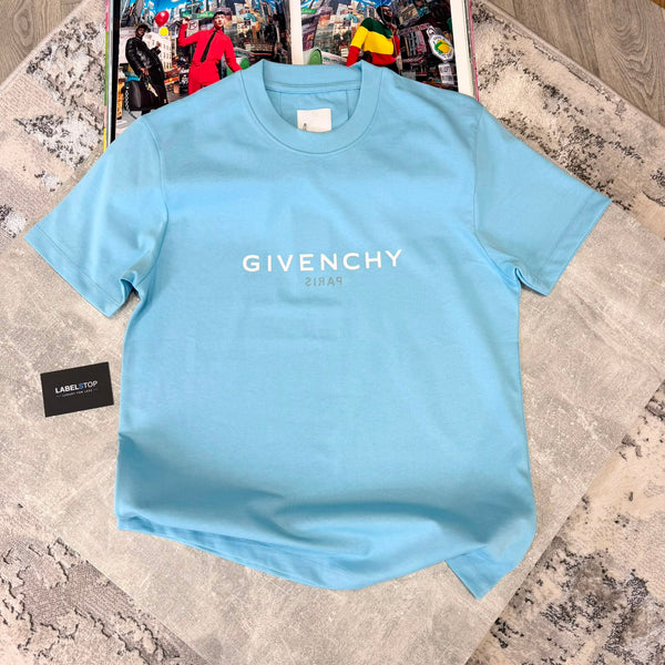 GVNCHY T SHIRT - LIGHT BLUE