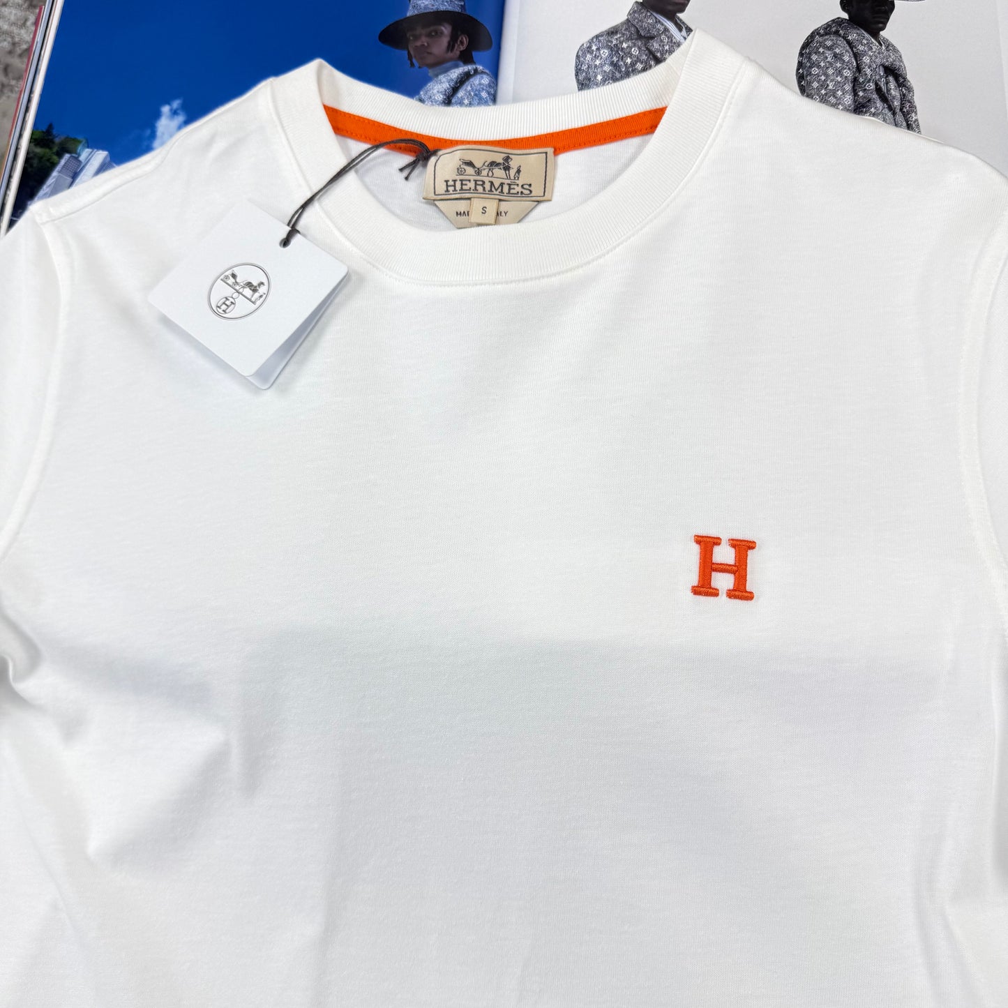 HMES TEE-WHITE