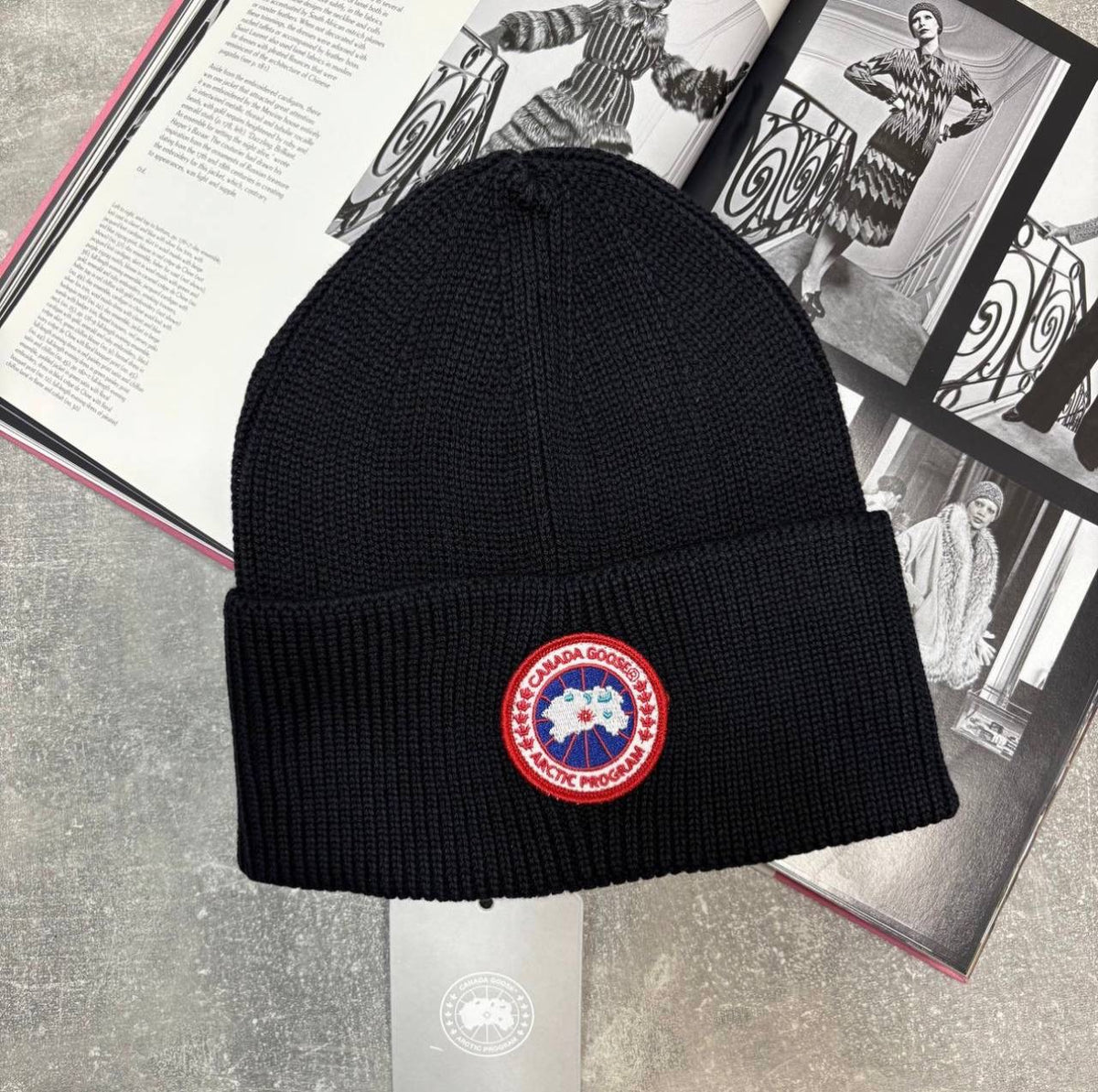 CG BEANIE BLACK