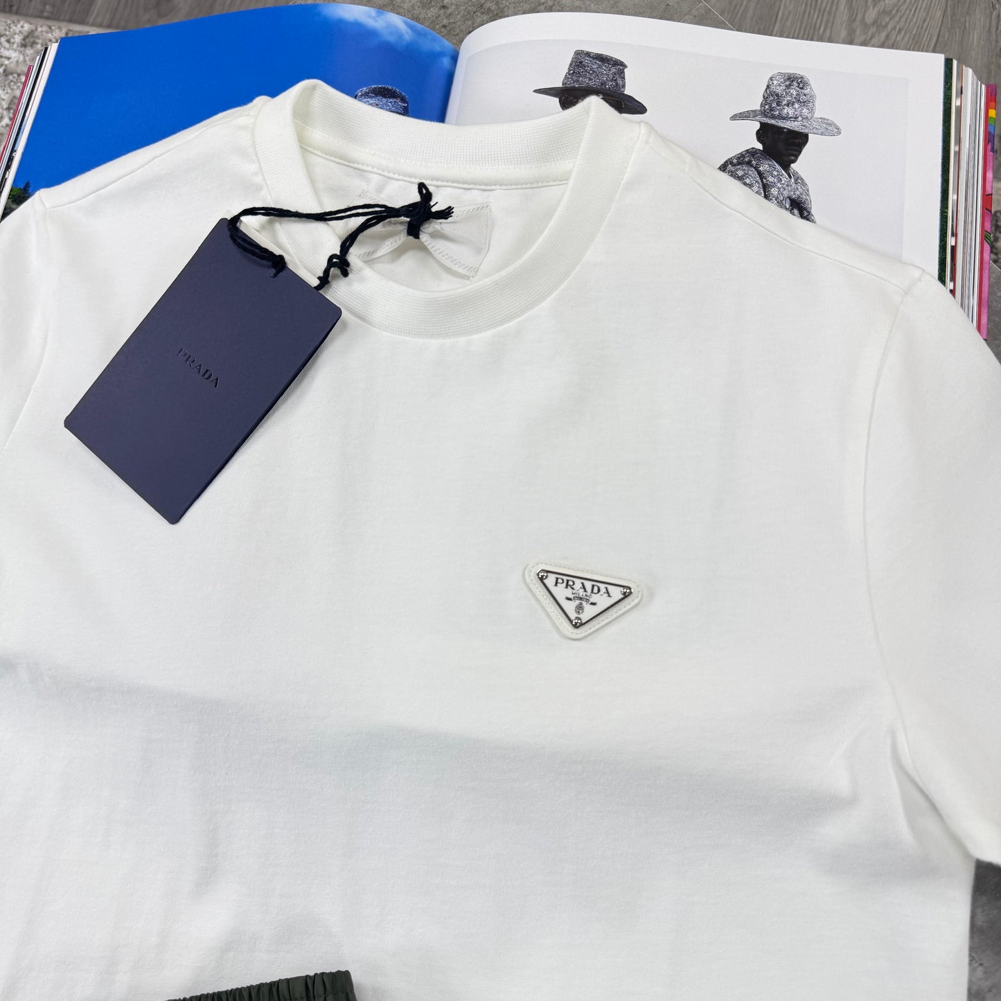PRDA TEE-WHITE