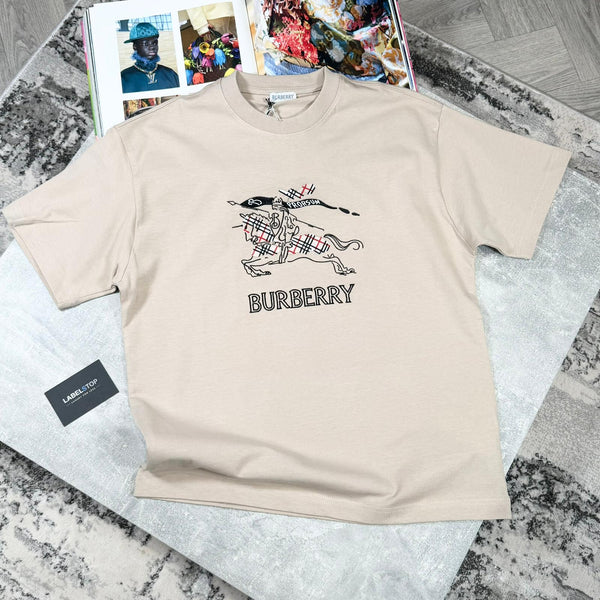 BURB T SHIRT - BEIGE