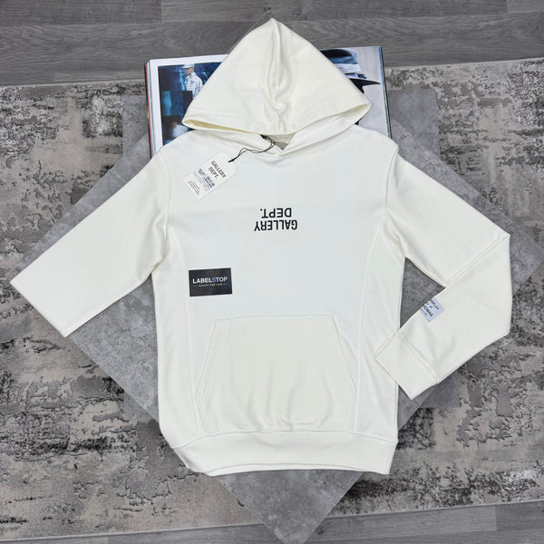 G DEPT HOODIE-WHITE