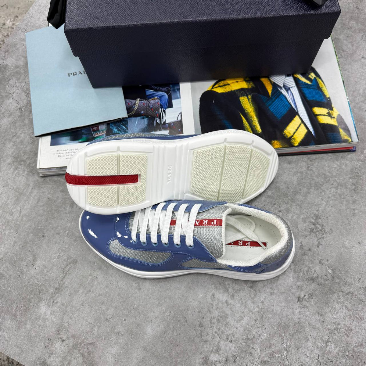 PRDA CUP TRAINERS-LIGHT BLUE