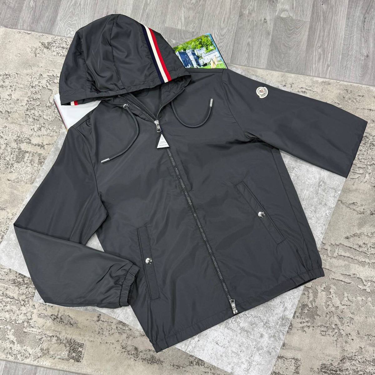 MONCLER WINDBREAKER - DARK GREY