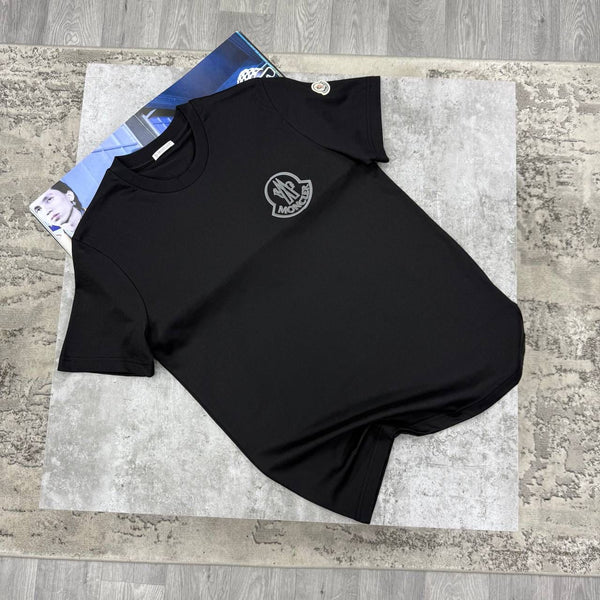 MNCLER TEE-BLACK