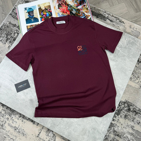 LWE T SHIRT - BURGUNDY
