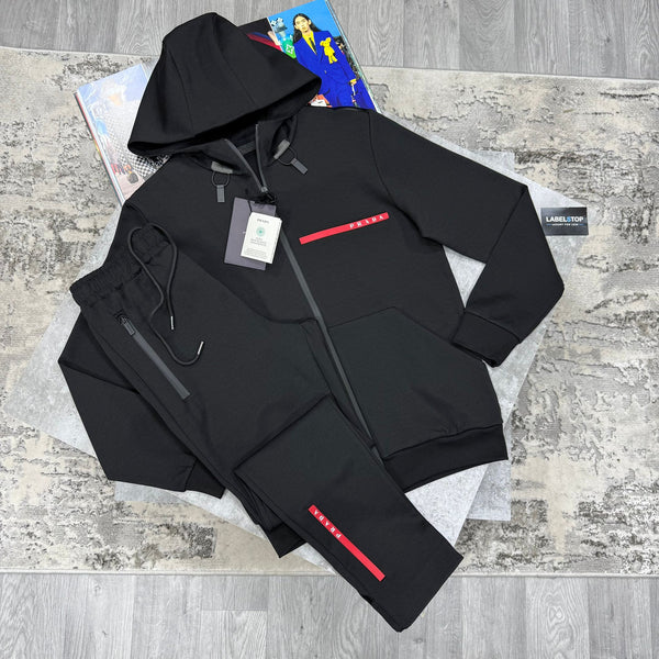 PRDA TRACKSUIT-BLACK