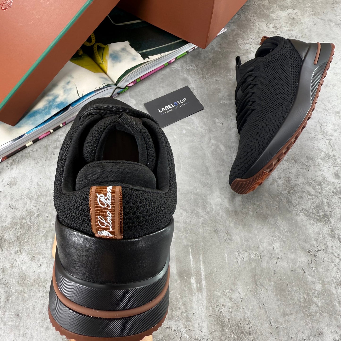 LORO TRAINERS-BLACK