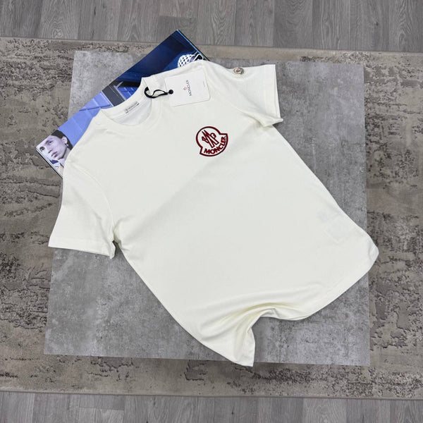 MNCLER TEE-WHITE