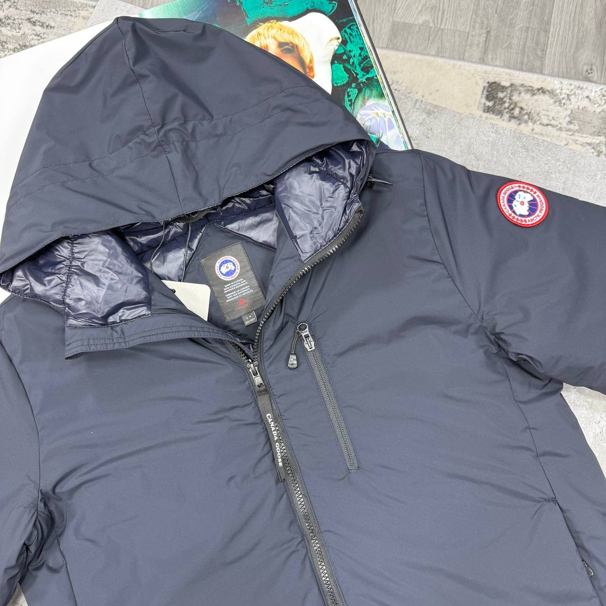 CG LODGE COAT-NAVY