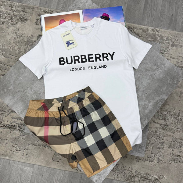 BURB TEE-WHITE