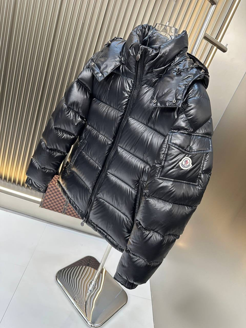 (PRE ORDER) MNCLR MAYA COAT BLACK