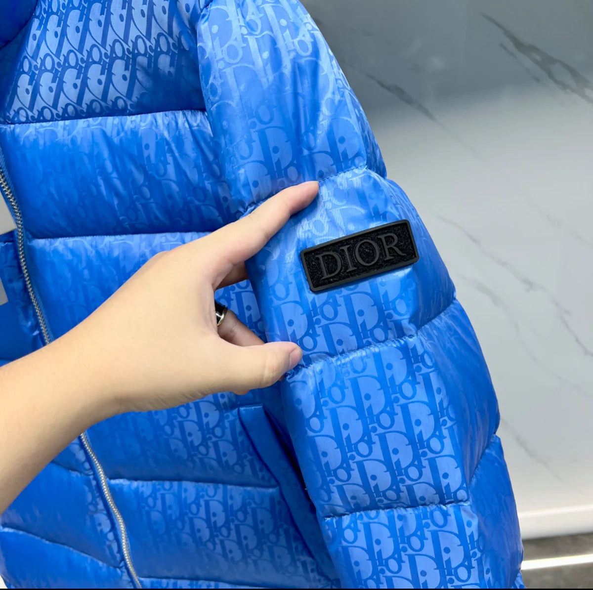 (PRE ORDER) DIOR OBLIQUE JACKET BLUE