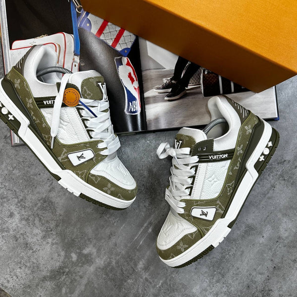LVE TRAINERS-OLIVE