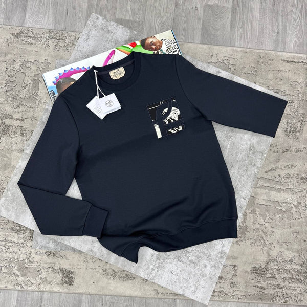 HMES JUMPER-NAVY
