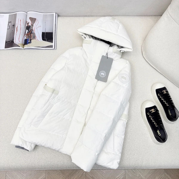 (PRE ORDER) WOMENS CG COAT WHITE