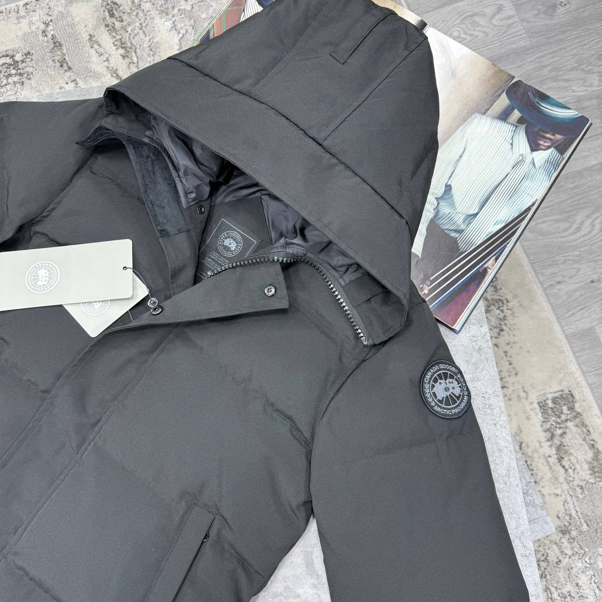 CG COAT MACMILLAN-BLACK