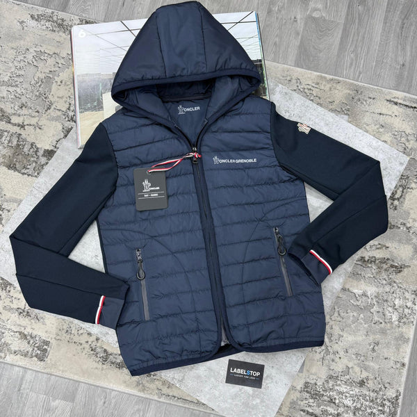 MNCLER HYBRID-NAVY