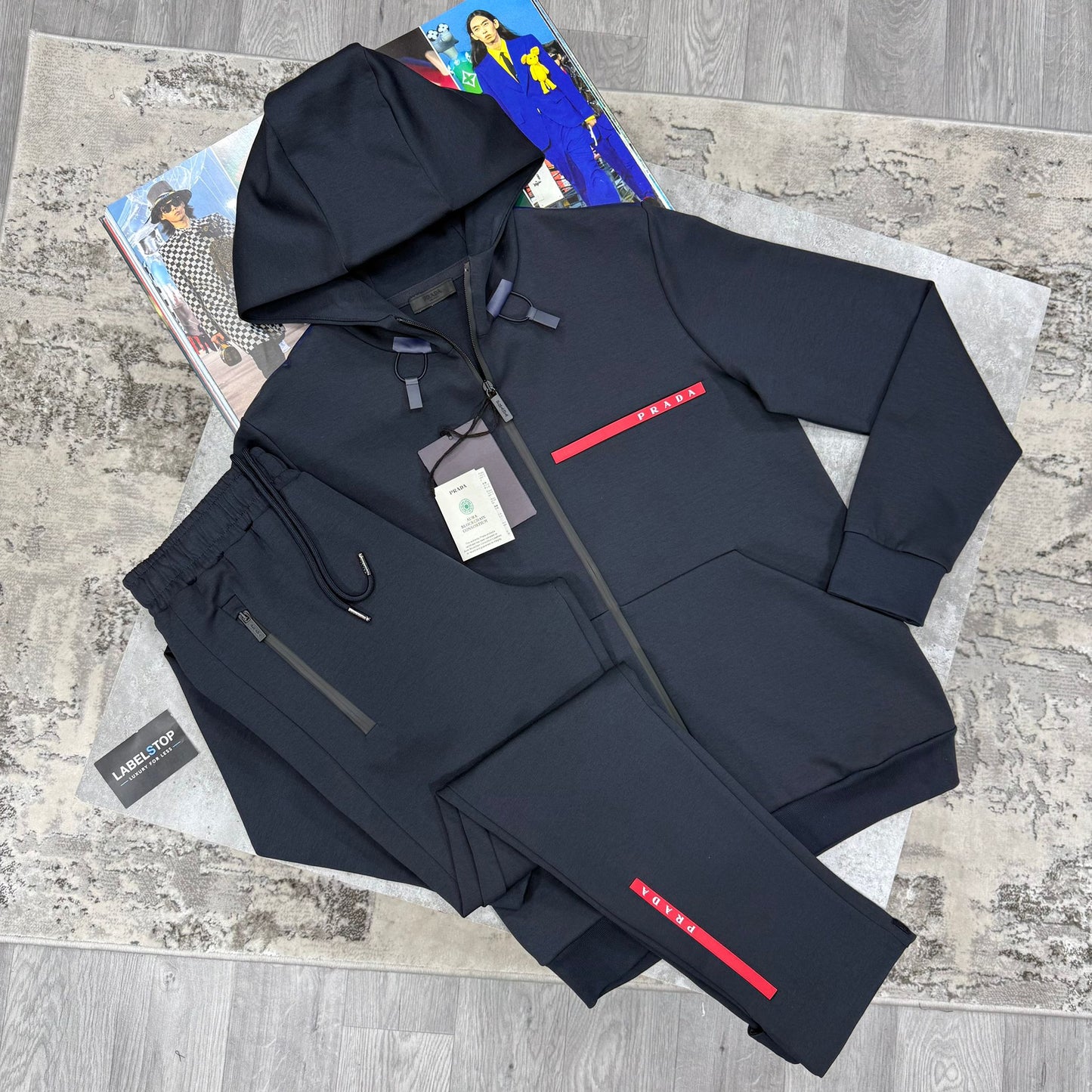 PRDA TRACKSUIT-NAVY
