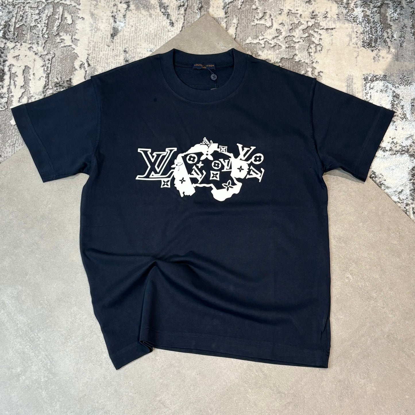 LVE TEE-NAVY