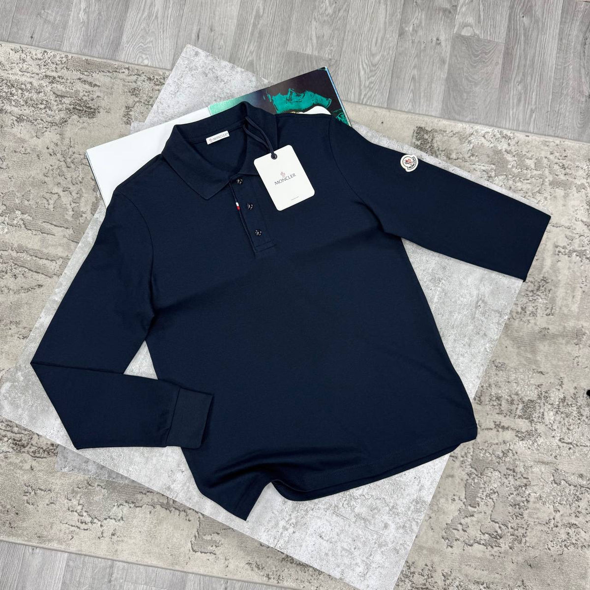 MNCLR LONG SLEEVE-NAVY