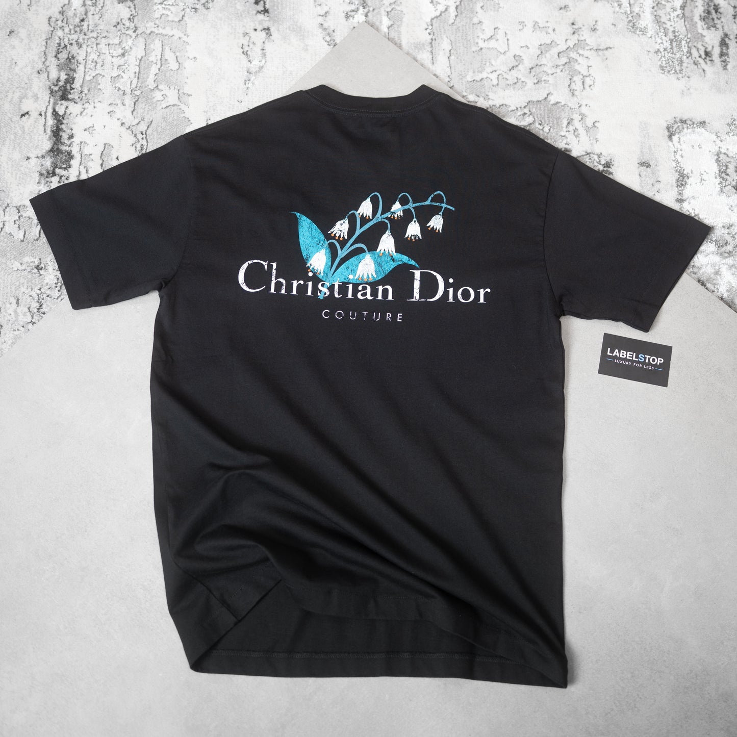 CD COUTURE TEE-BLACK