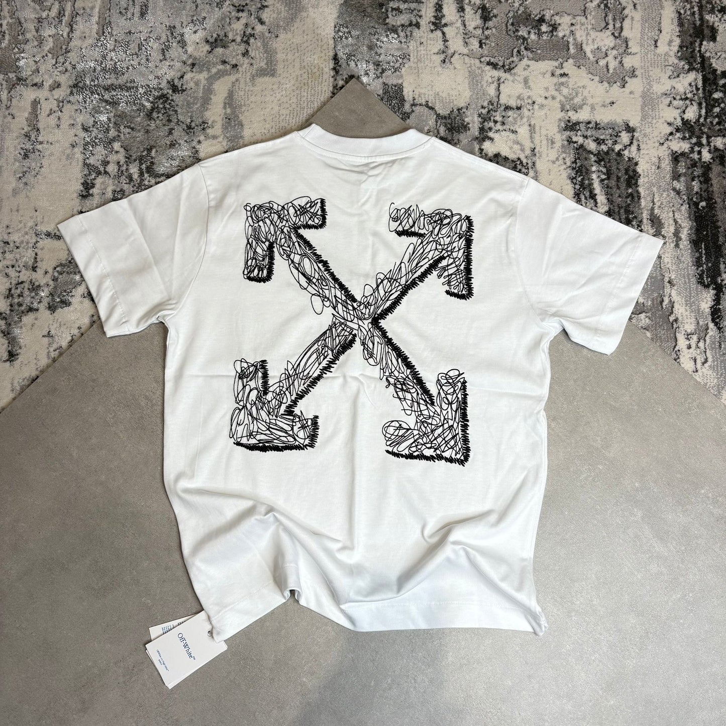 OFF W TEE-WHITE