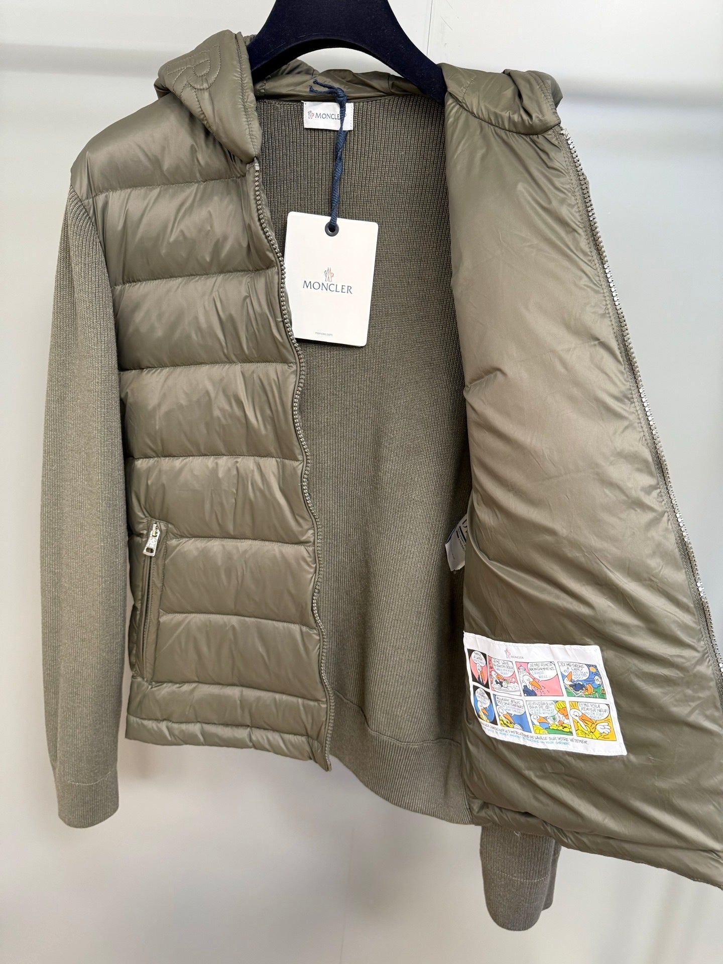 (PRE ORDER) MNCLR HYBRID JACKET KHAKI