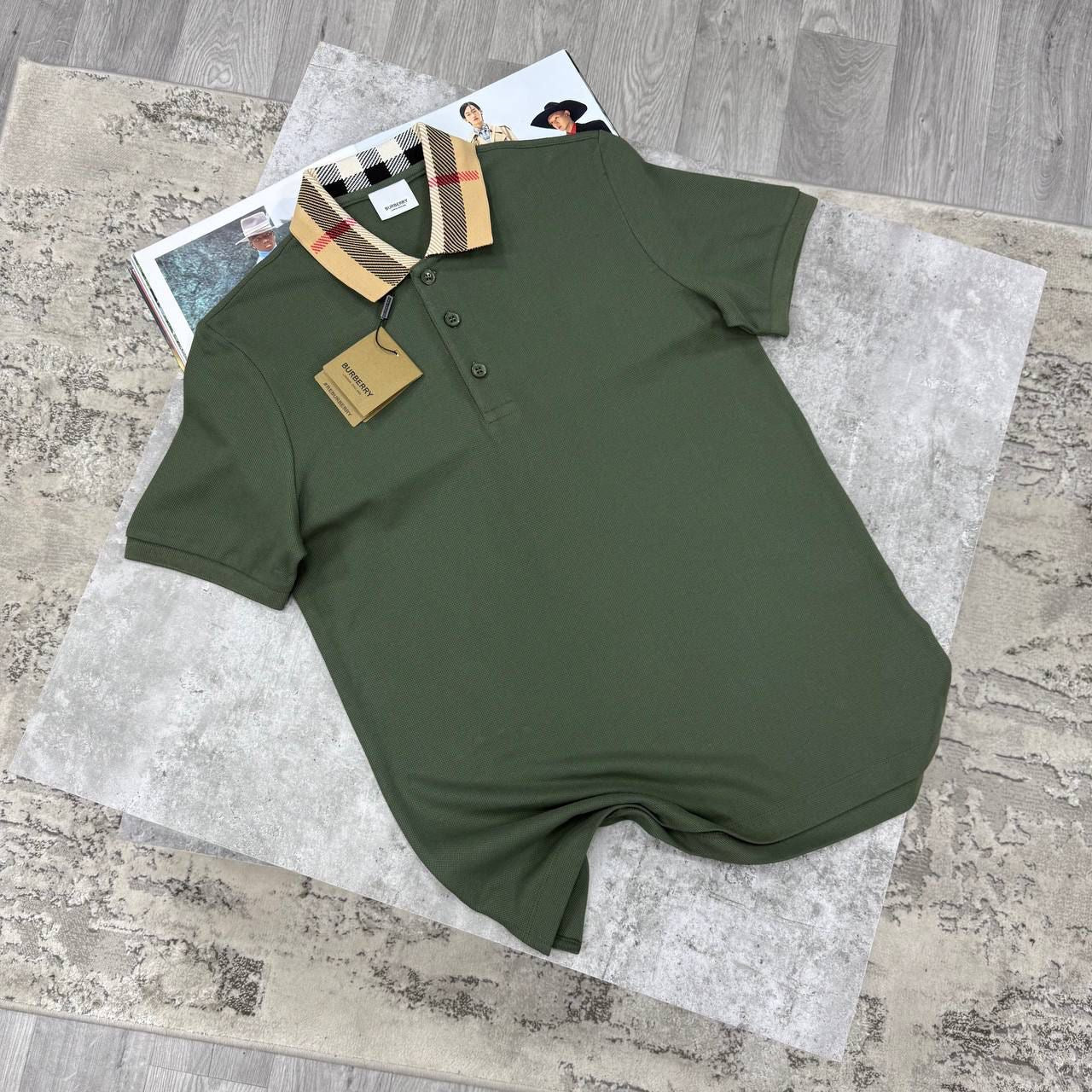 BURB TEE-KHAKI