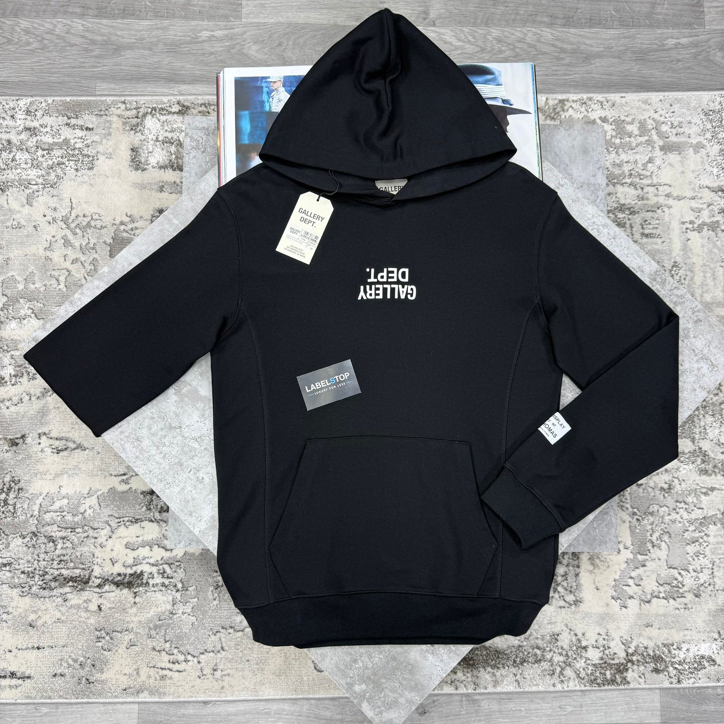 G DEPT HOODIE-BLACK