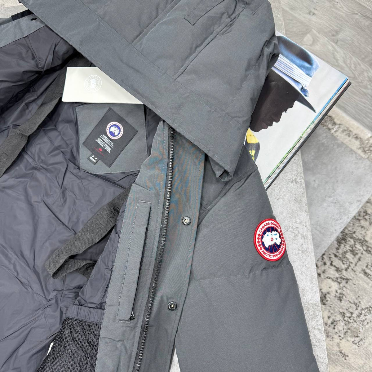 CG COAT MACMILLAN-GREY