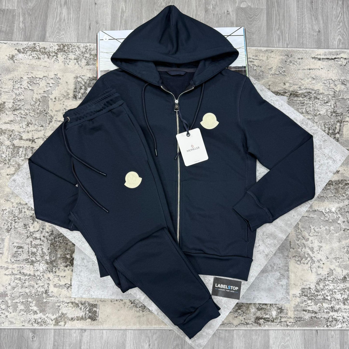 MNCLER TRACKSUIT-NAVY