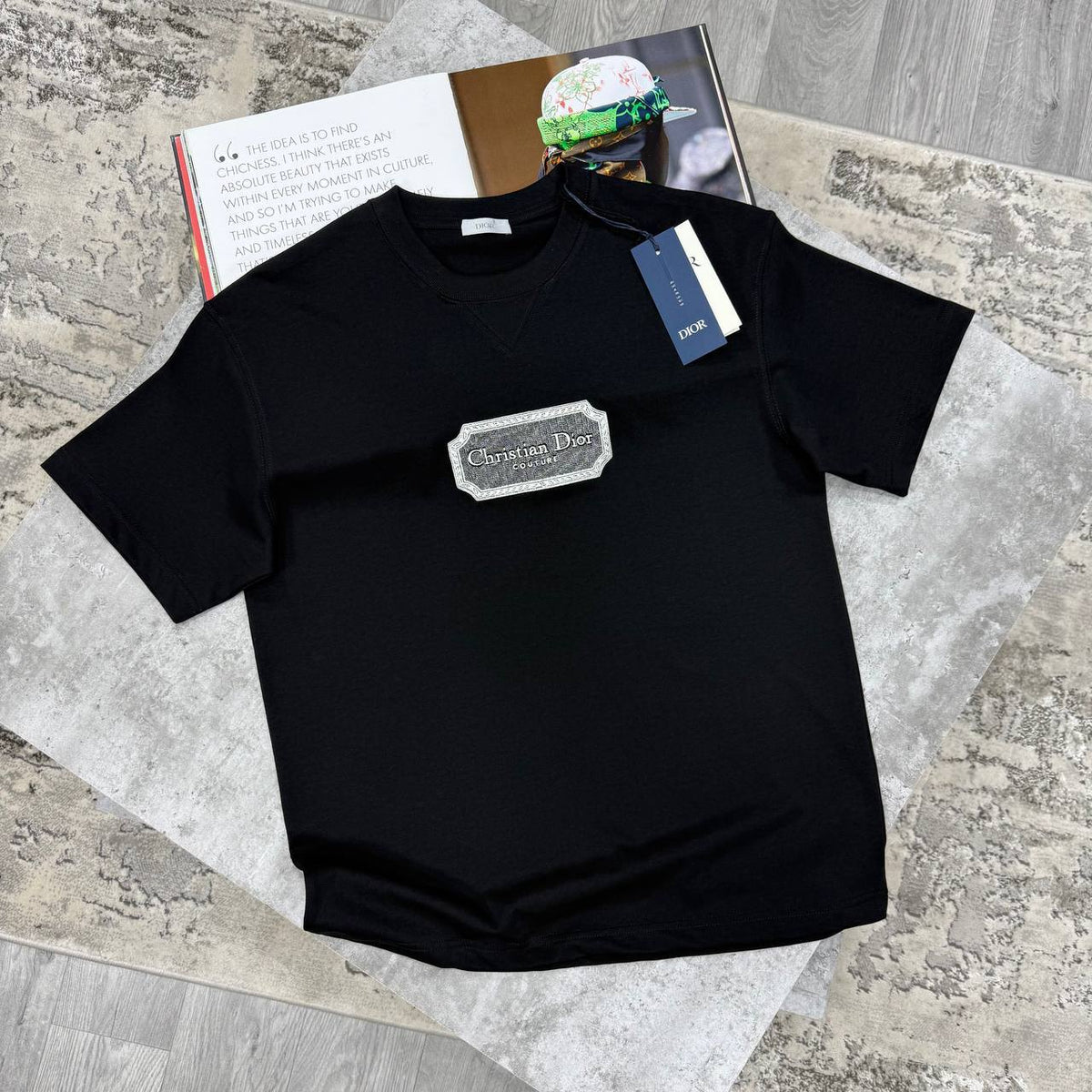 CD TEE-BLACK