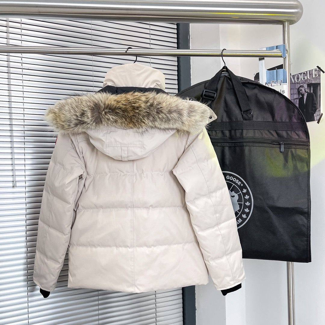 (PRE ORDER) CG WYNDHAM PARK WHITE COAT WITH FUR