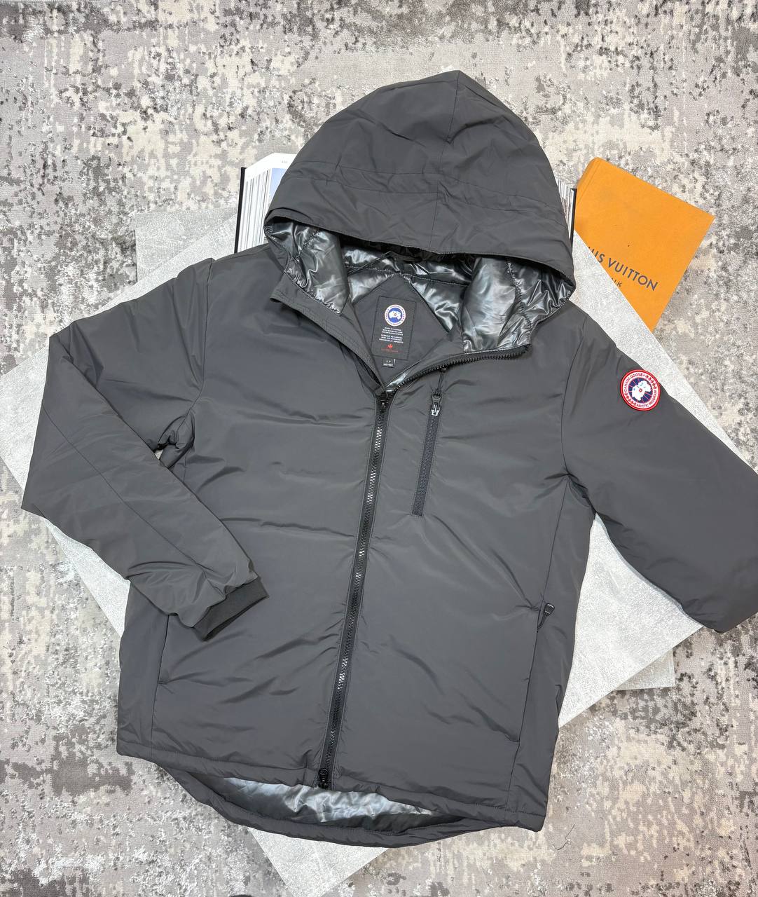 CG LODGE COAT GREY