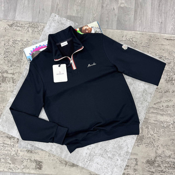 MNCLR QUARTER ZIP-NAVY