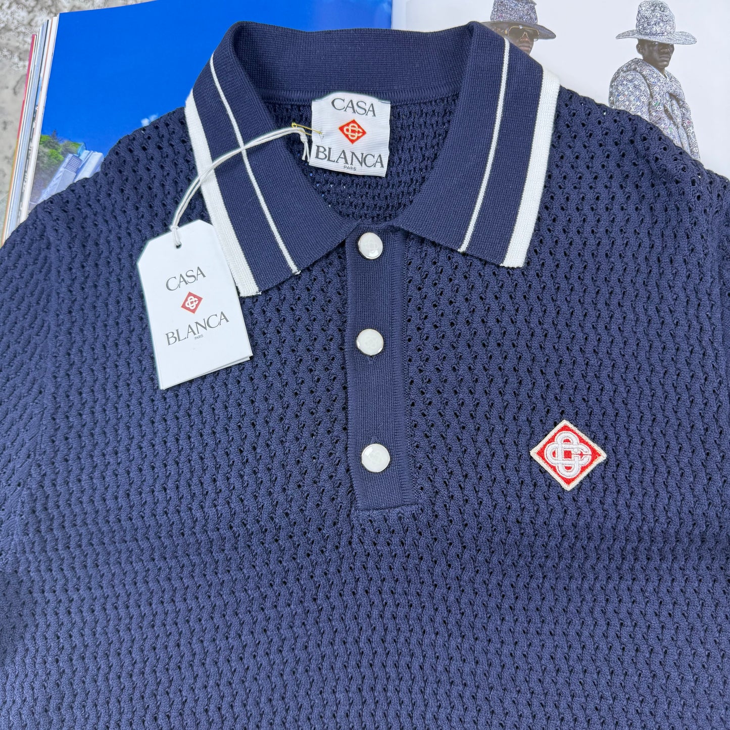 CASA KNIT-NAVY