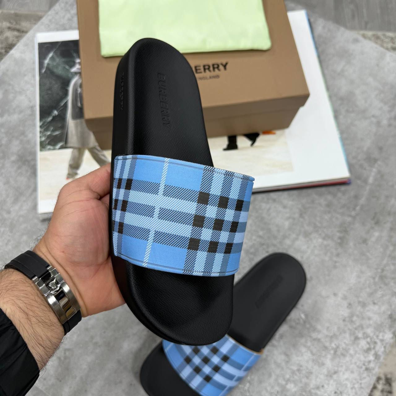 BURB SLIDES-BLUE