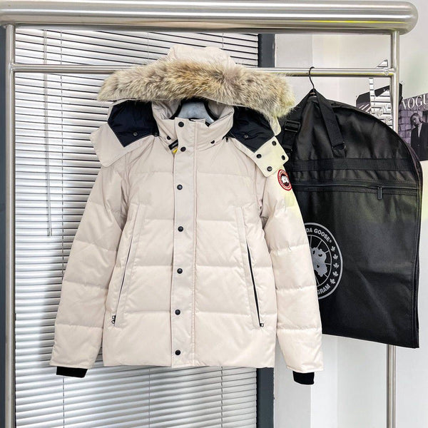 (PRE ORDER) CG WYNDHAM PARK WHITE COAT WITH FUR
