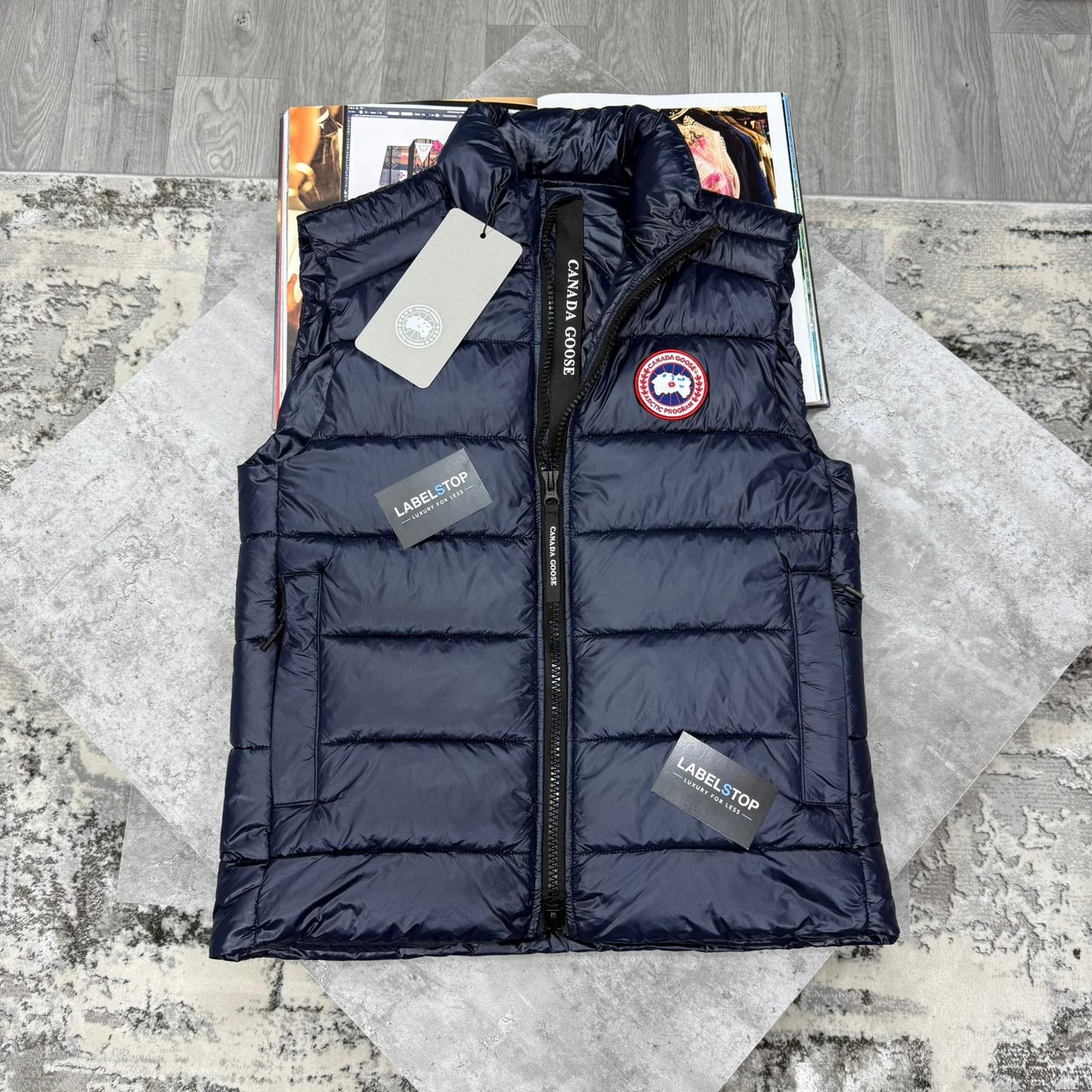 CG GILET-NAVY