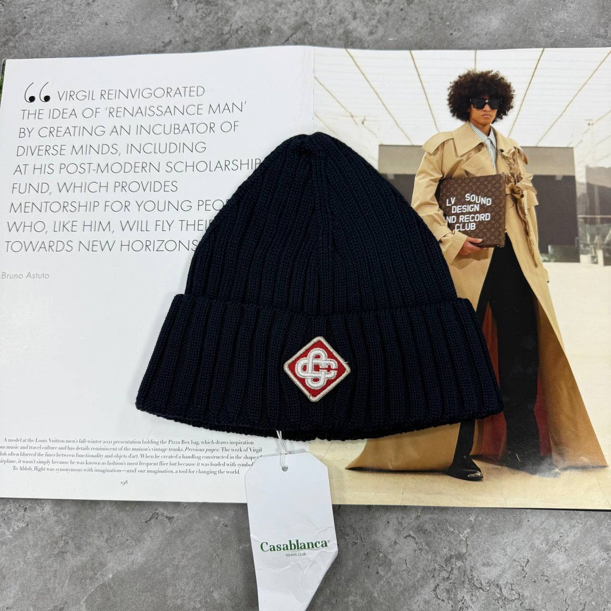 CASA BEANIE-NAVY