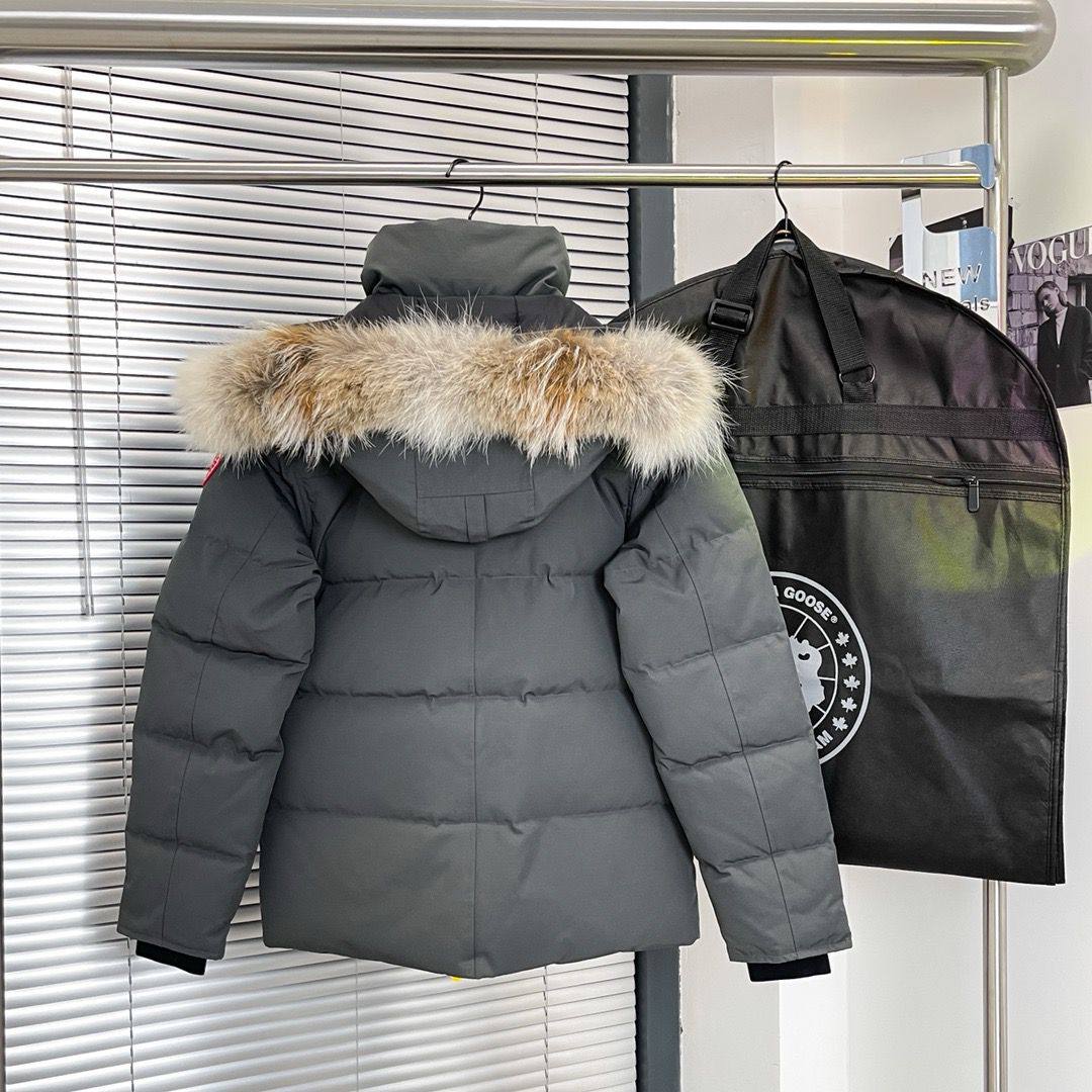 (PRE ORDER) CG WYNDHAM PARK GREY COAT WITH FUR