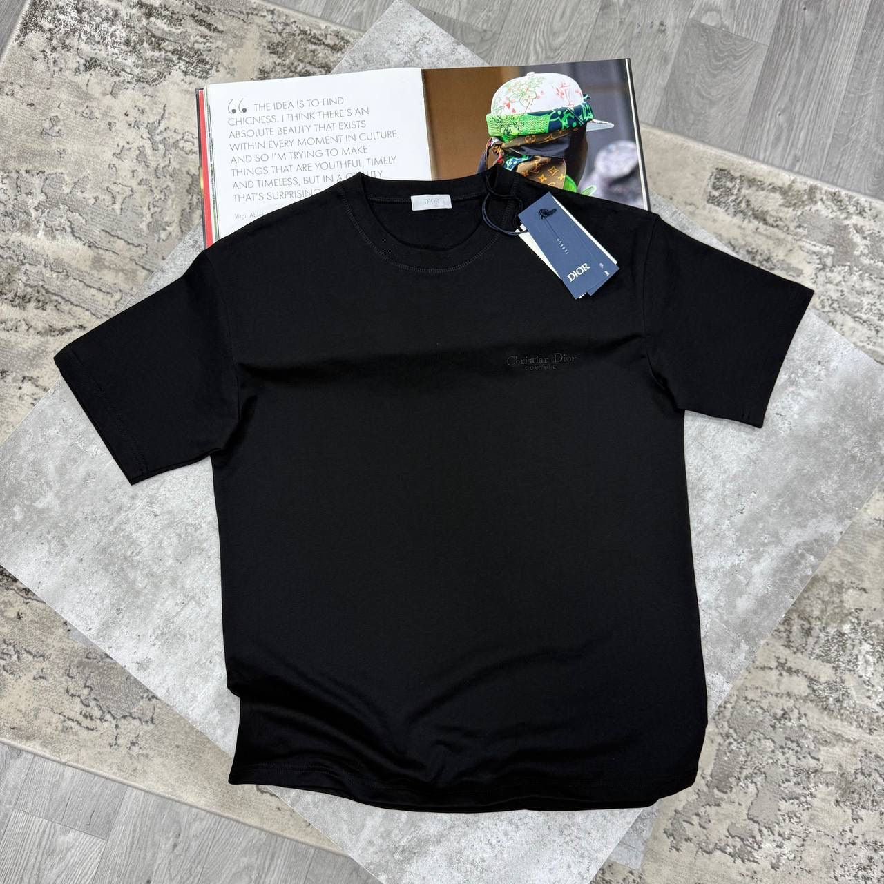 CD TEE-BLACK