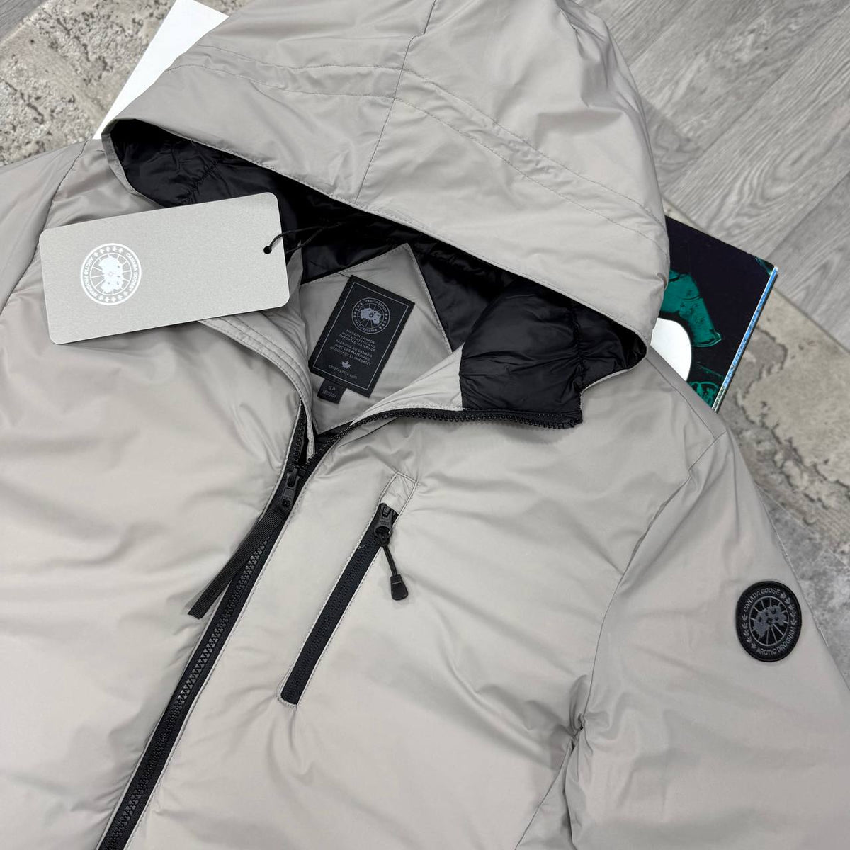 CG LODGE COAT-GREY